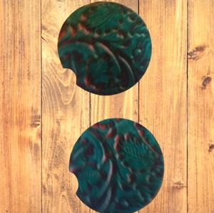 Neoprene foam car coasters